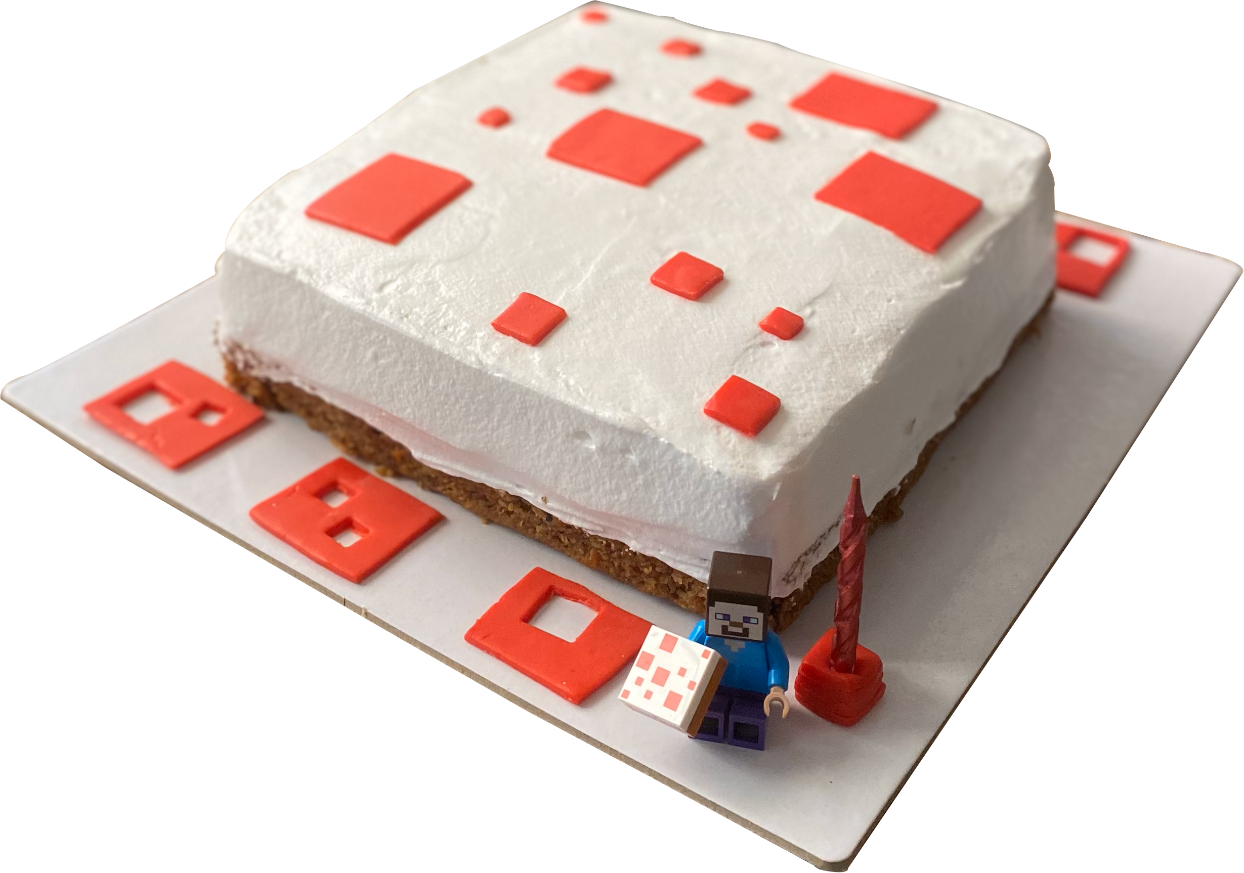 Minecraft Carrot Cake